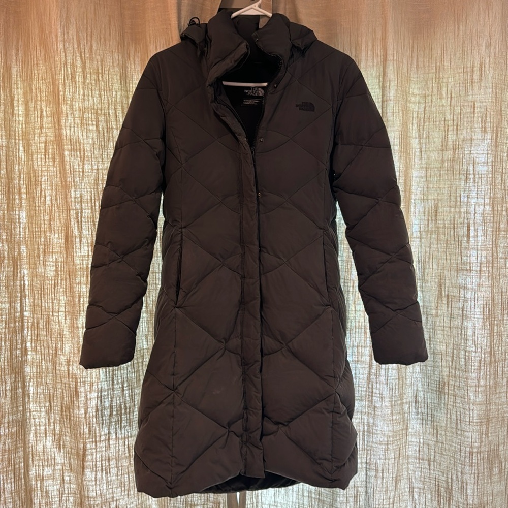 Warm North Face Women’s Jacket with removable hood